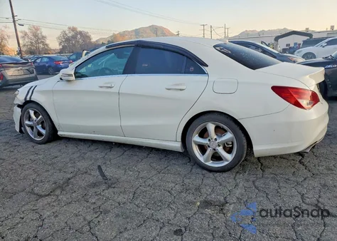 2014 Mercedes-Benz Cla 250 z USA, uszkodzony, nr VIN WDDSJ4EB7EN065502